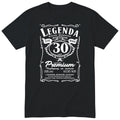 Koszulka Legenda 30 Lat - czarna
