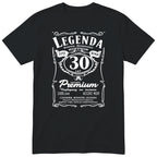 Koszulka Legenda 30 Lat - czarna