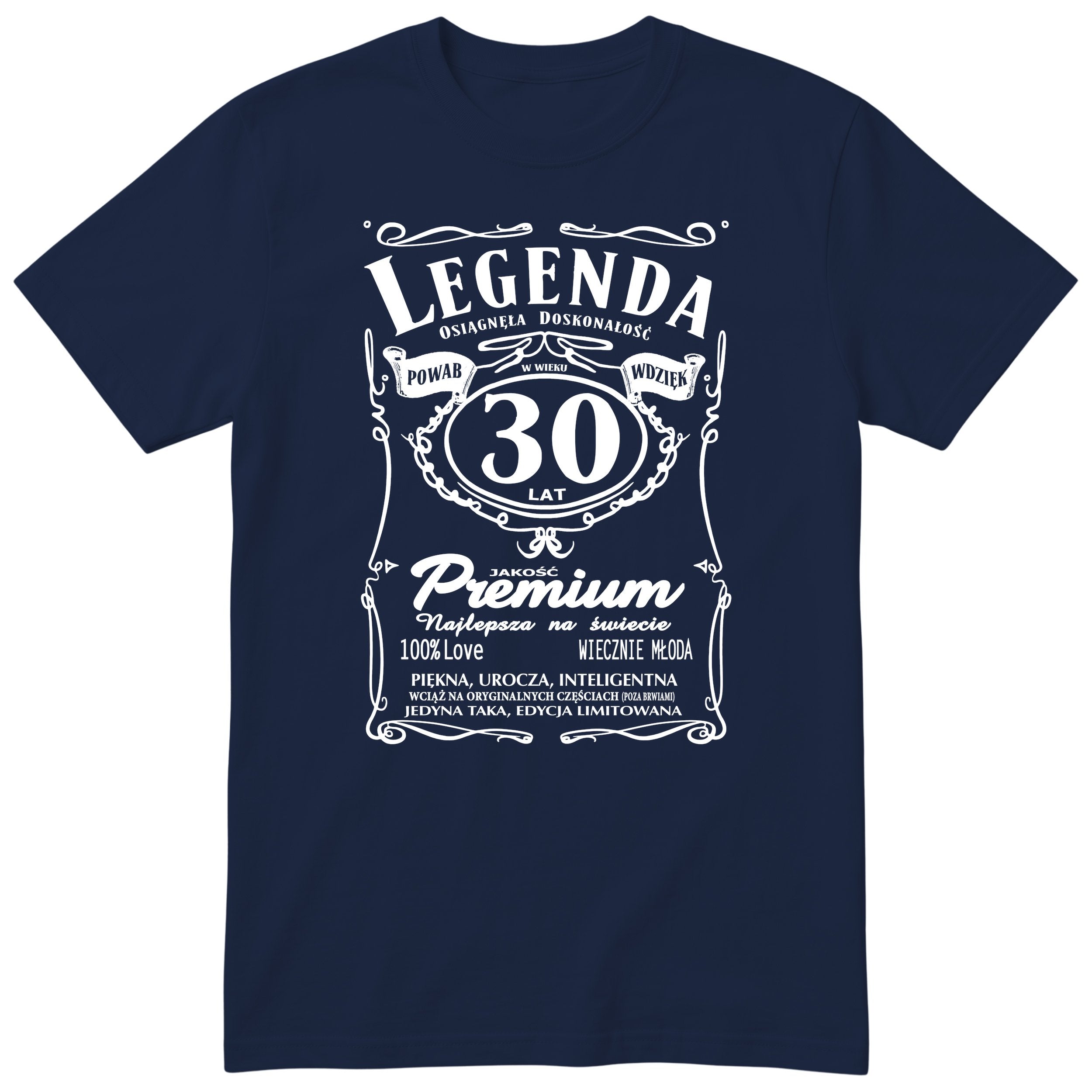 Legenda 30 Lat - Koszulka Urodzinowa Polish Birthday Gift for Her