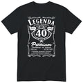 Koszulka Legenda 40 Lat - czarna