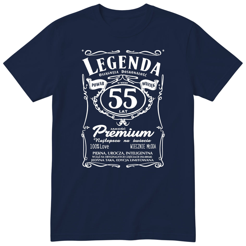 Legenda 55 Lat - Koszulka Urodzinowa Polish Birthday Gift for Her