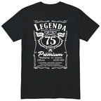 Koszulka Legenda 75 Lat - czarna