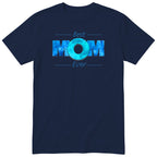 Best Mom Ever blue design t-shirt - navy