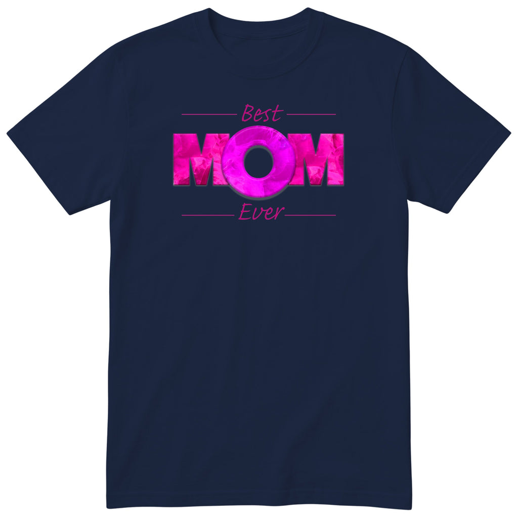 Best Mom Ever Pink - Navy