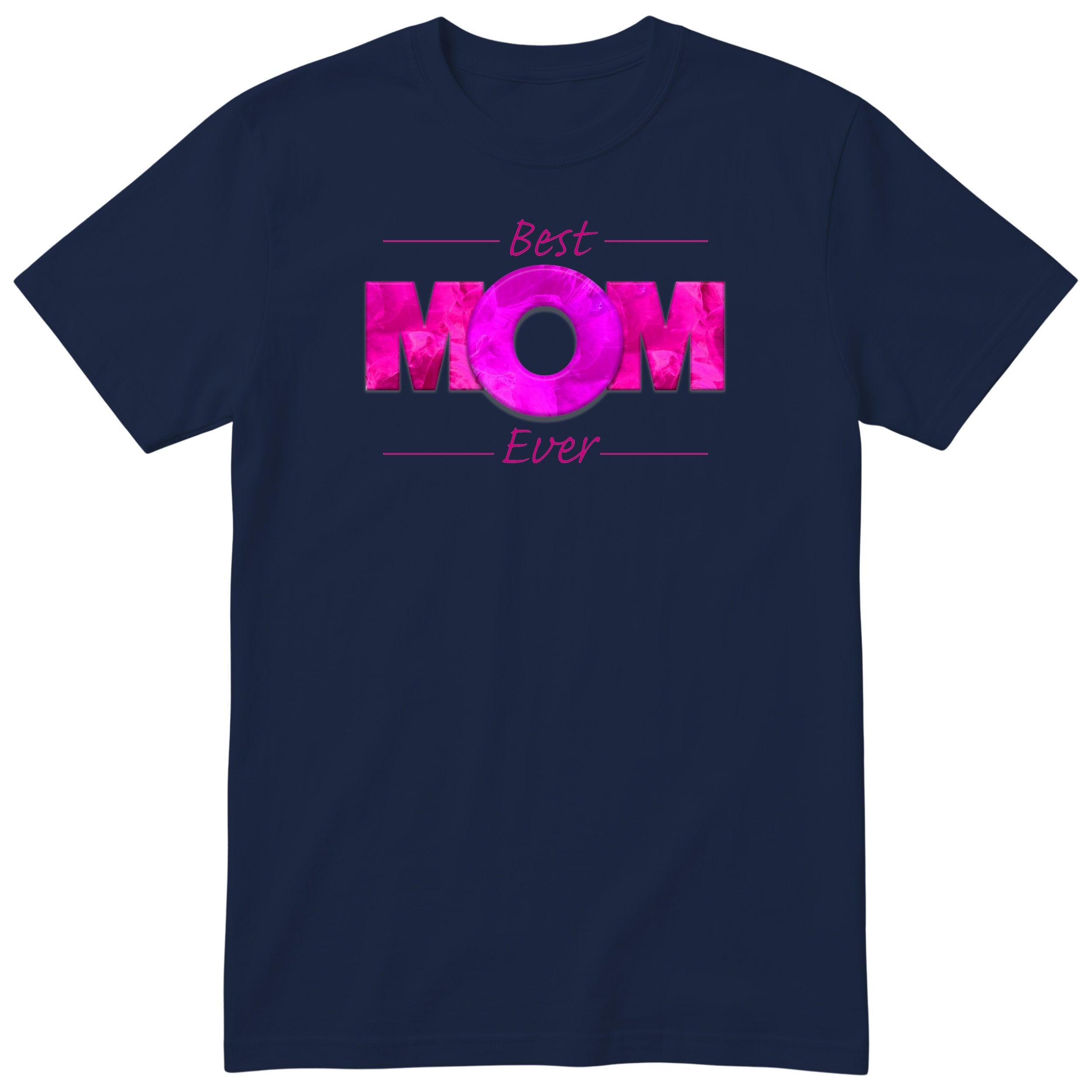 Best Mom Ever Pink - Navy