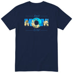 Best Mom Ever Blue Roses - Navy