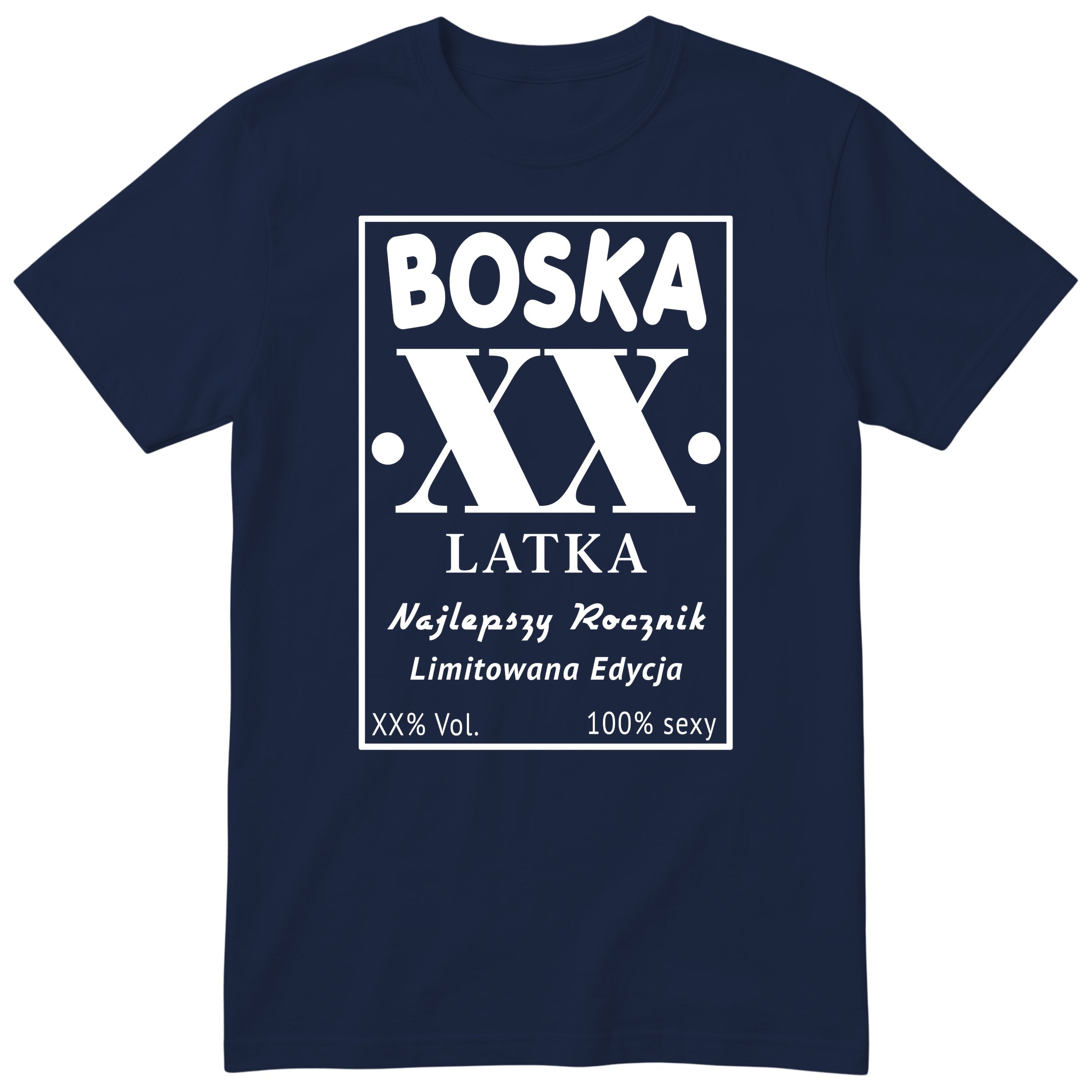 Boska XX Latka - granatowa