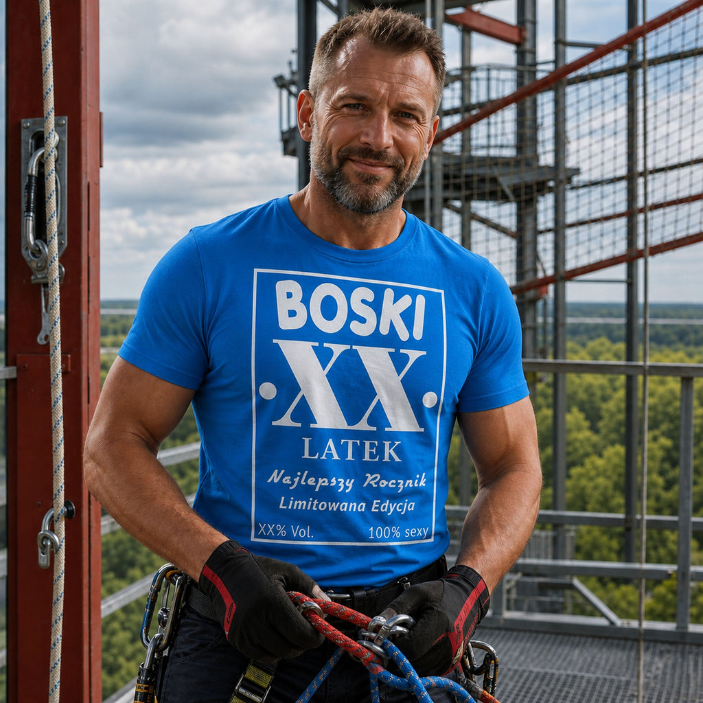 BOSKI LATEK - Personalizowana Koszulka Urodzinowa dla Niego