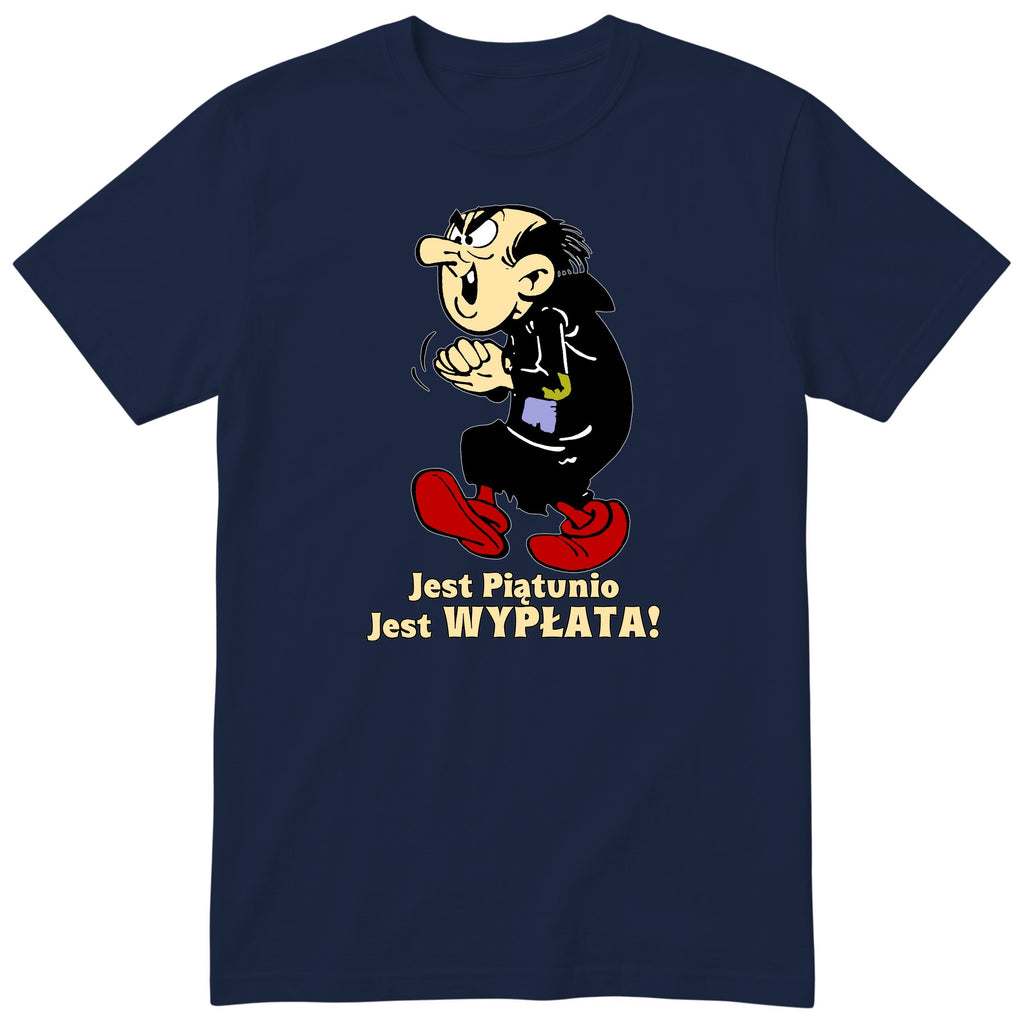 Gargamel Jest Piatunio koszulka granatowa
