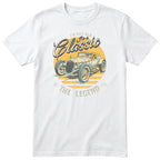 White I'm Not Old I'm a Classic t-shirt - vintage race car birthday gift for him