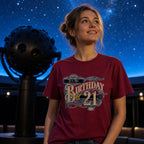 It's My Birthday 21 - koszulka na zdjęciu lifestyle w planetarium