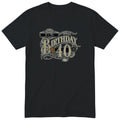 It's My Birthday 40 t-shirt - vintage 40th birthday, Forever Young, unisex