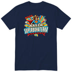 Koszulka granatowa - Mama Superbohaterka