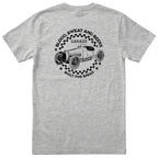 Blood Sweat and Beers Garage tee heather grey back