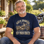 Chopper Biker Grandpa - Prezent na Emeryturę dla Dziadka