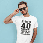 Nie Jestem 40 Latkiem - Koszulka na 40 Urodziny dla Niego - zdjęcie lifestyle 3 z 5