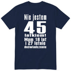 Nie Jestem 45 Latkiem granatowa