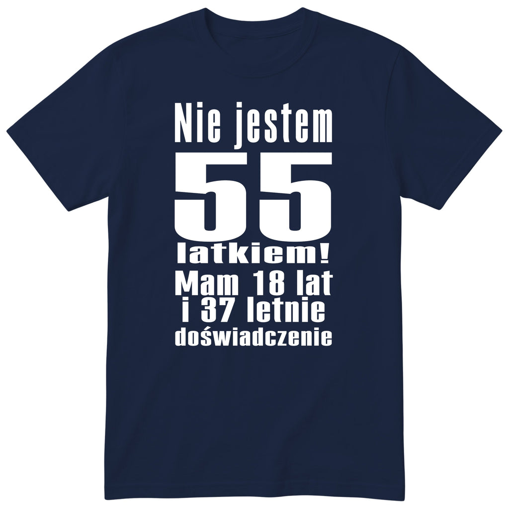 Nie Jestem 55 Latkiem granatowa
