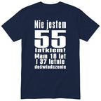 Nie Jestem 55 Latkiem granatowa