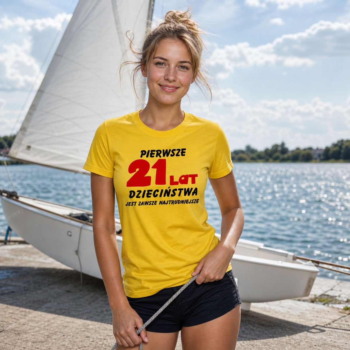Koszulka na 21 Urodziny - Śmieszny Prezent od Znajomych