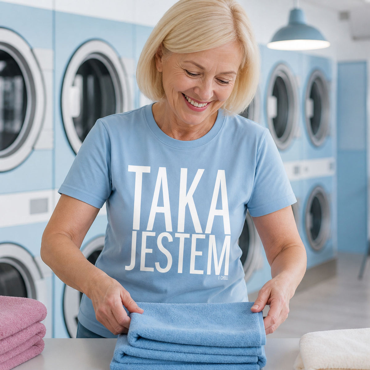 Taka Jestem - Damska Koszulka z Napisem, Prezent