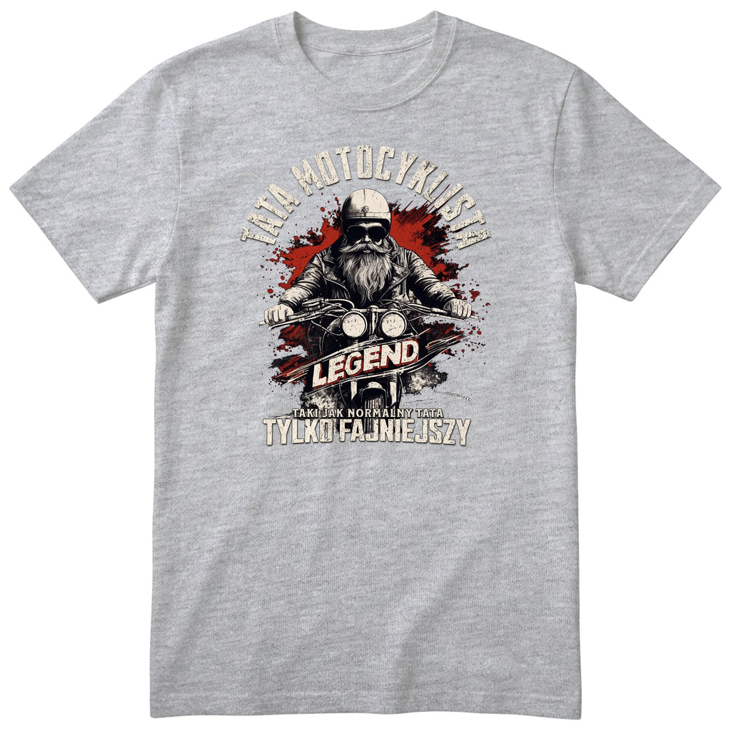 Tata Motocyklista Czerwony - Heather Grey