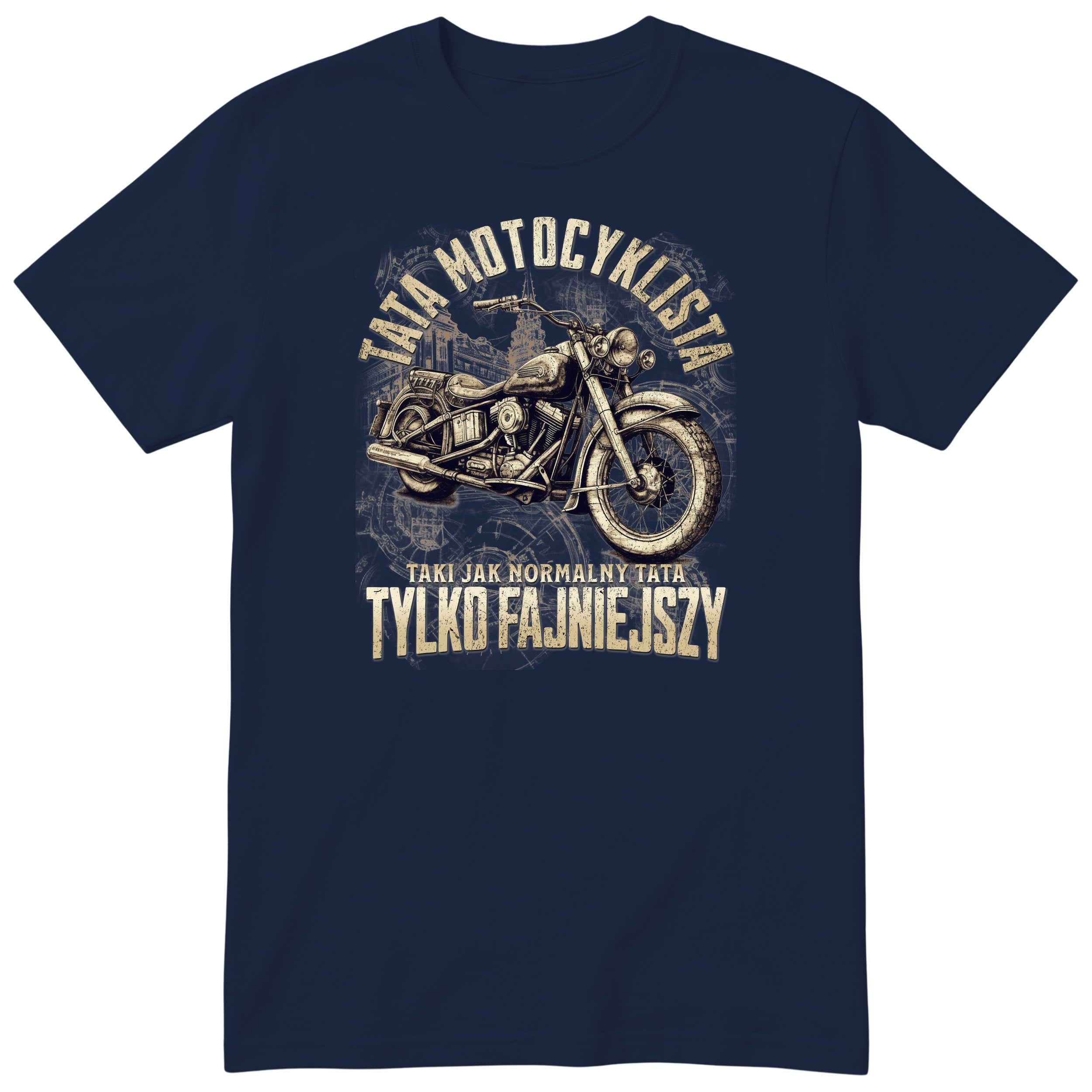 Tata Motocyklista Vintage - Navy
