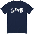 The King Just Turned 18 t-shirt - 18th birthday gift for him with a crown