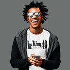 The King Just Turned 40 - 40th Birthday Shirt for Him - lifestyle photo 3 of 8
