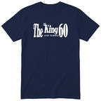The King Just Turned 60 navy t-shirt