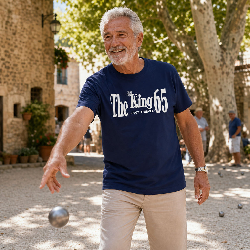 The King Just Turned 65 - Koszulka na 65 Urodziny dla Niego
