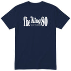 The King Just Turned 80 - Funny 80th Birthday T-Shirt