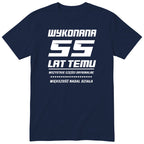 Wykonana 55 Lat Temu - Śmieszna Koszulka Urodzinowa Polish 55th Birthday
