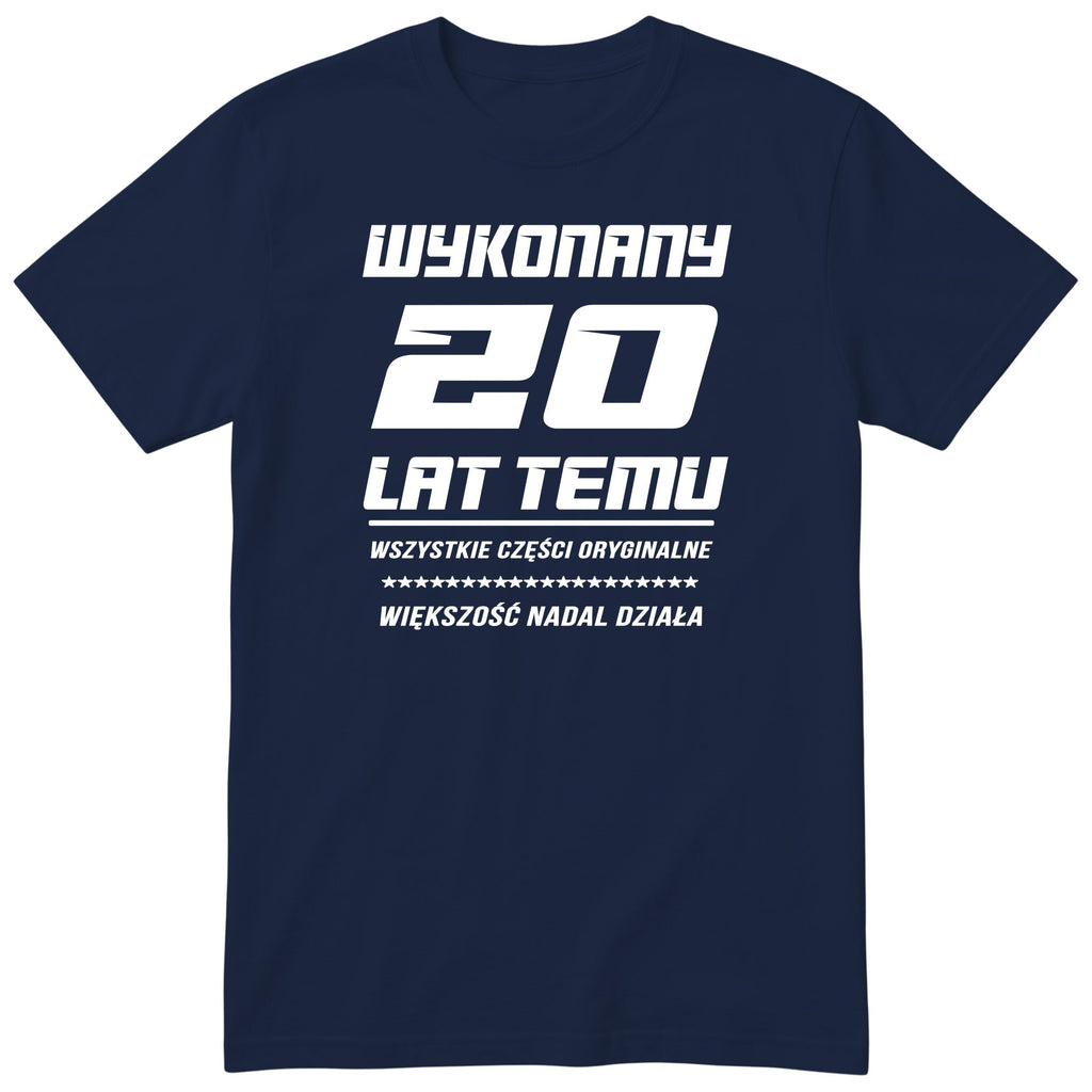 Wykonany 20 Lat Temu - granatowa