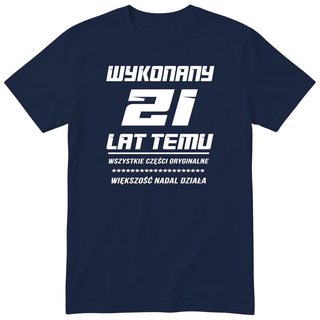 Wykonany 21 Lat Temu - granatowa