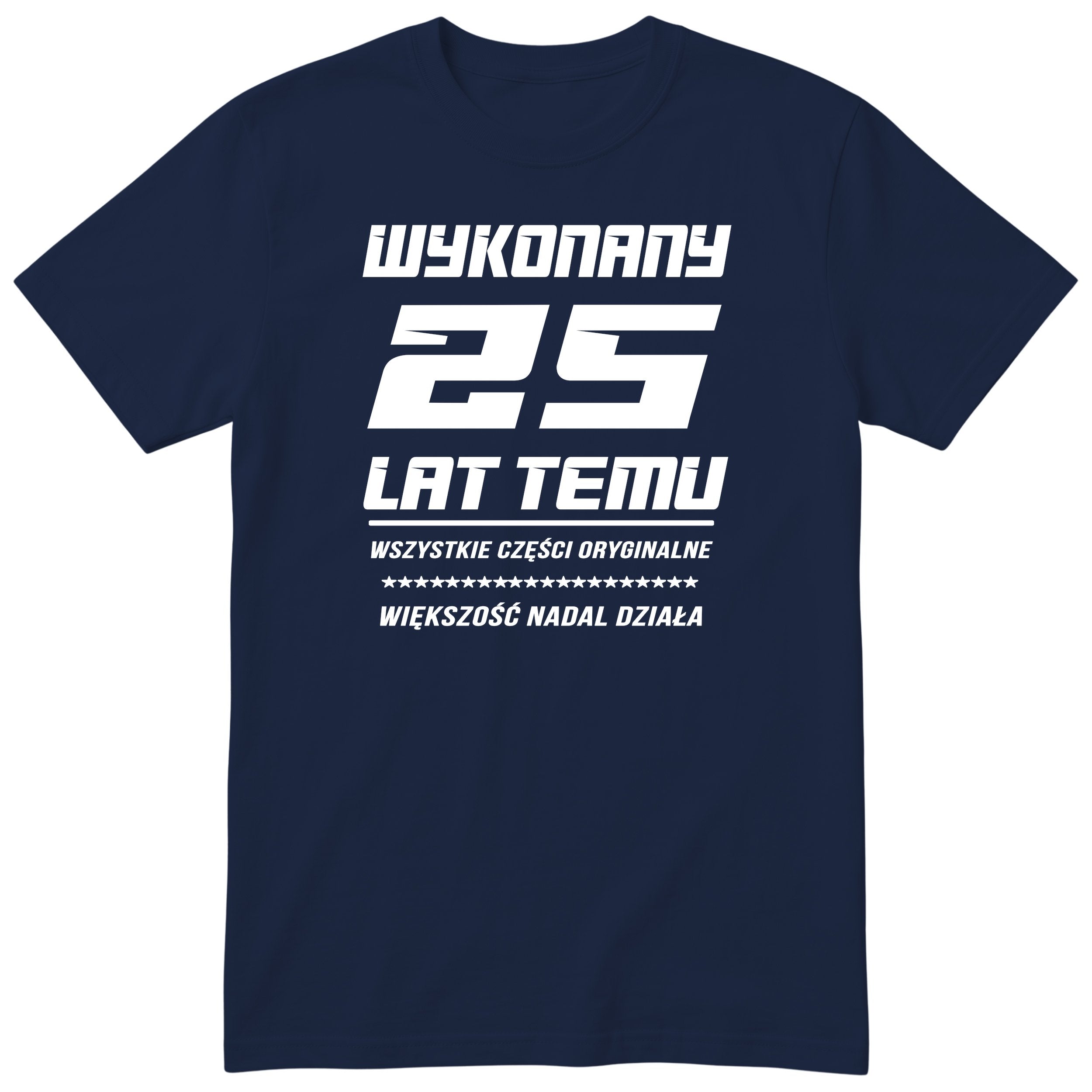 Wykonany 25 Lat Temu - granatowa