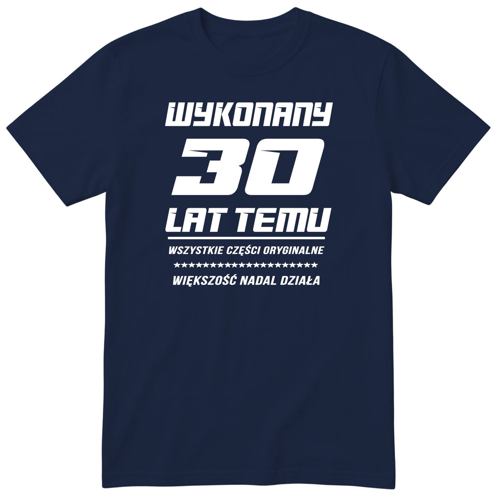 Wykonany 30 Lat Temu - granatowa
