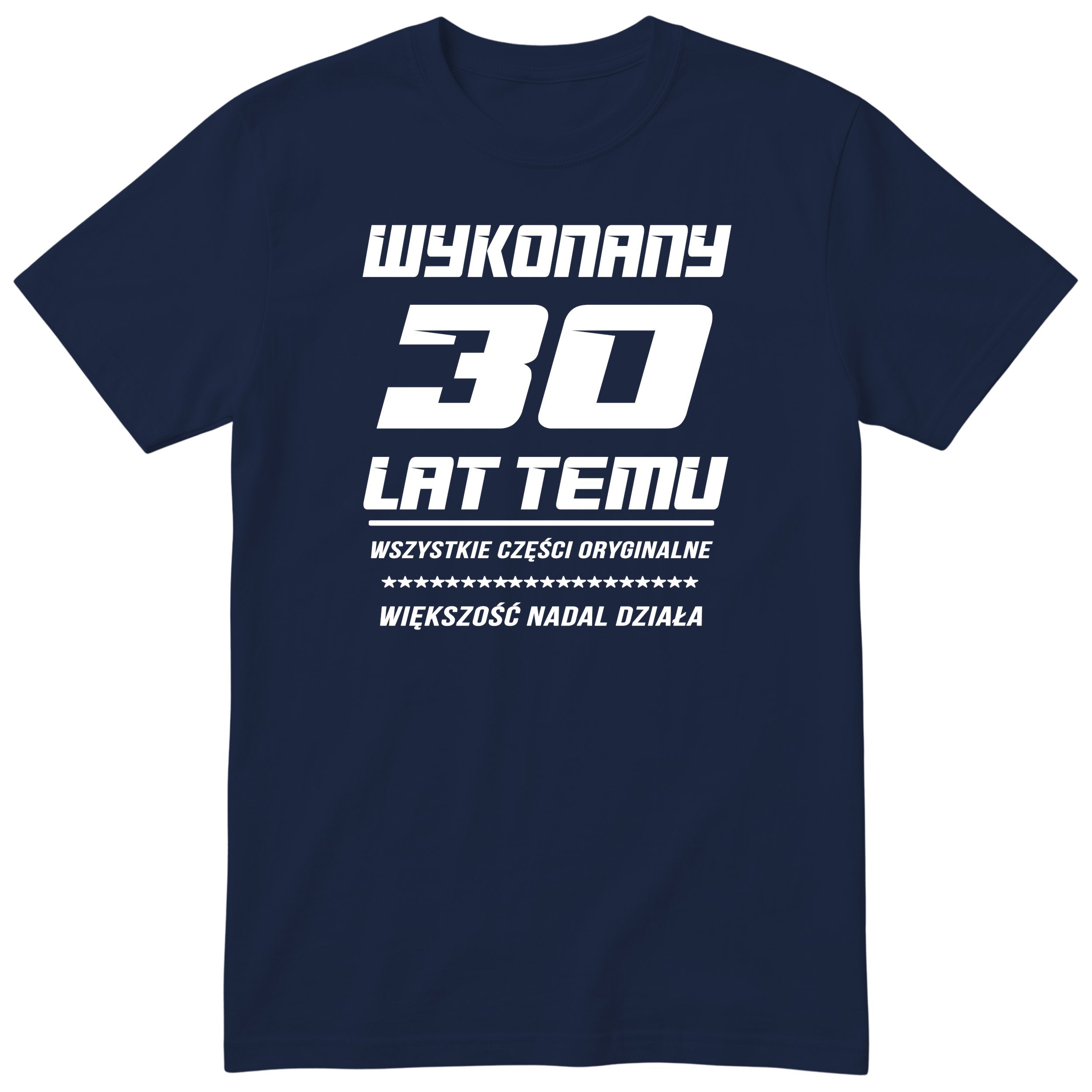 Wykonany 30 Lat Temu - granatowa