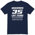 Wykonany 35 Lat Temu - granatowa