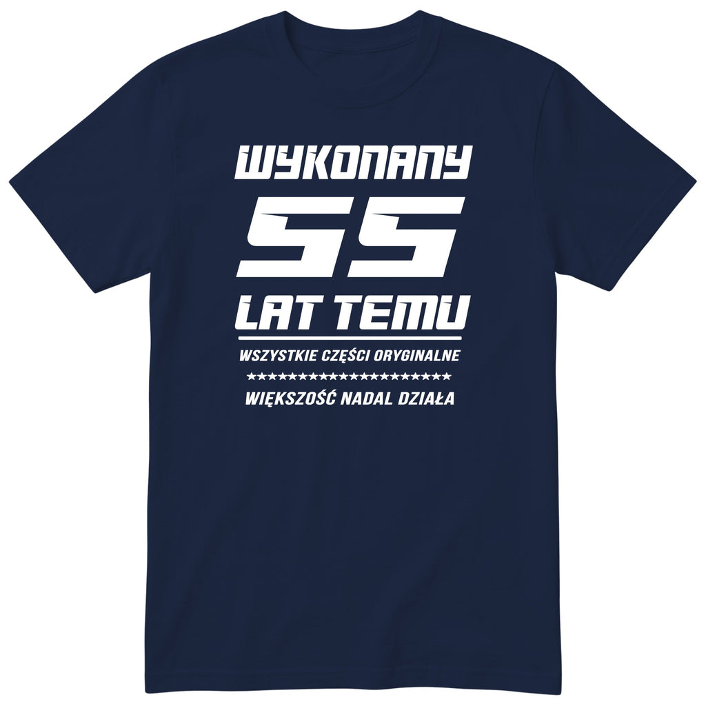 Wykonany 55 Lat Temu - granatowa