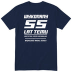 Wykonany 55 Lat Temu - granatowa