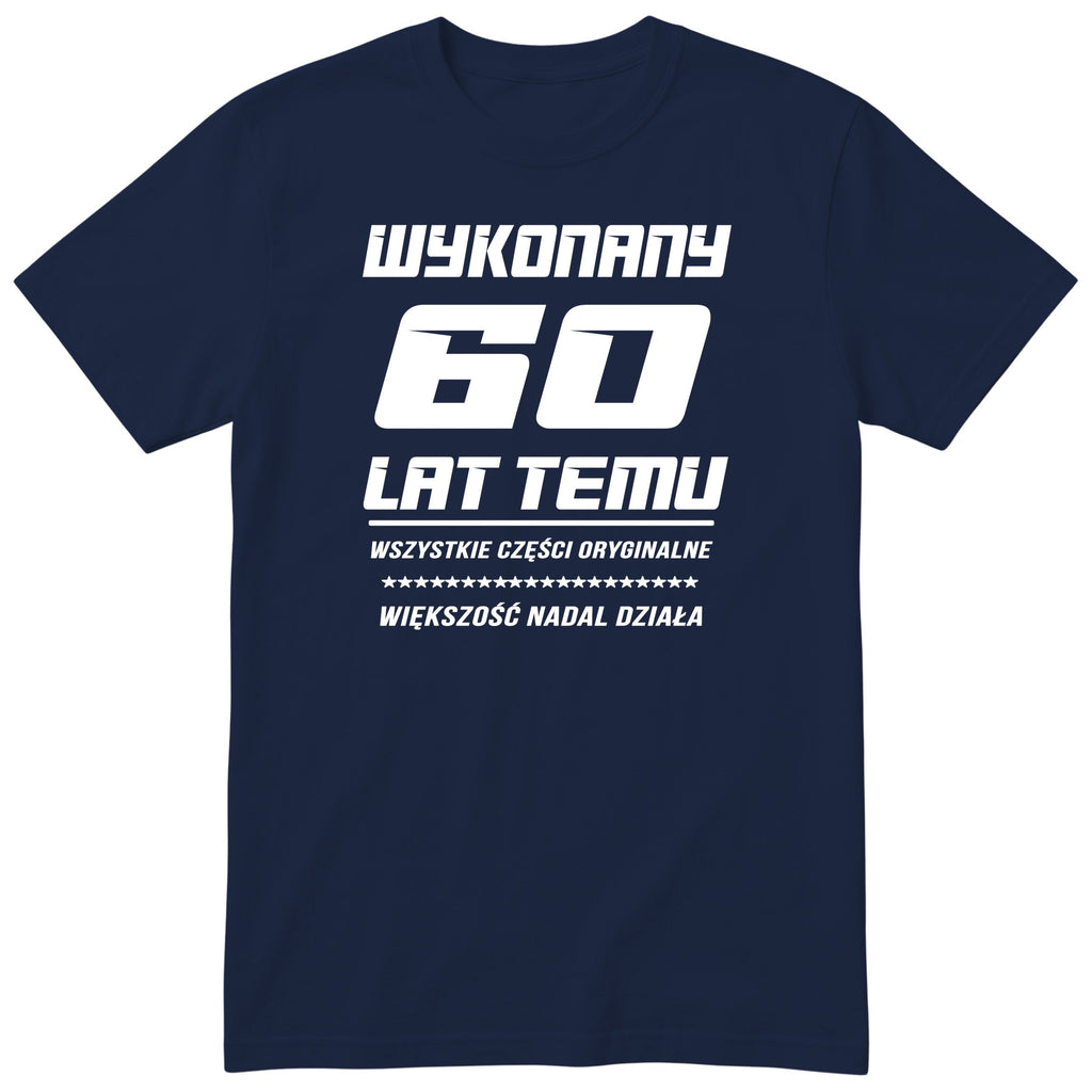 Wykonany 60 Lat Temu - granatowa