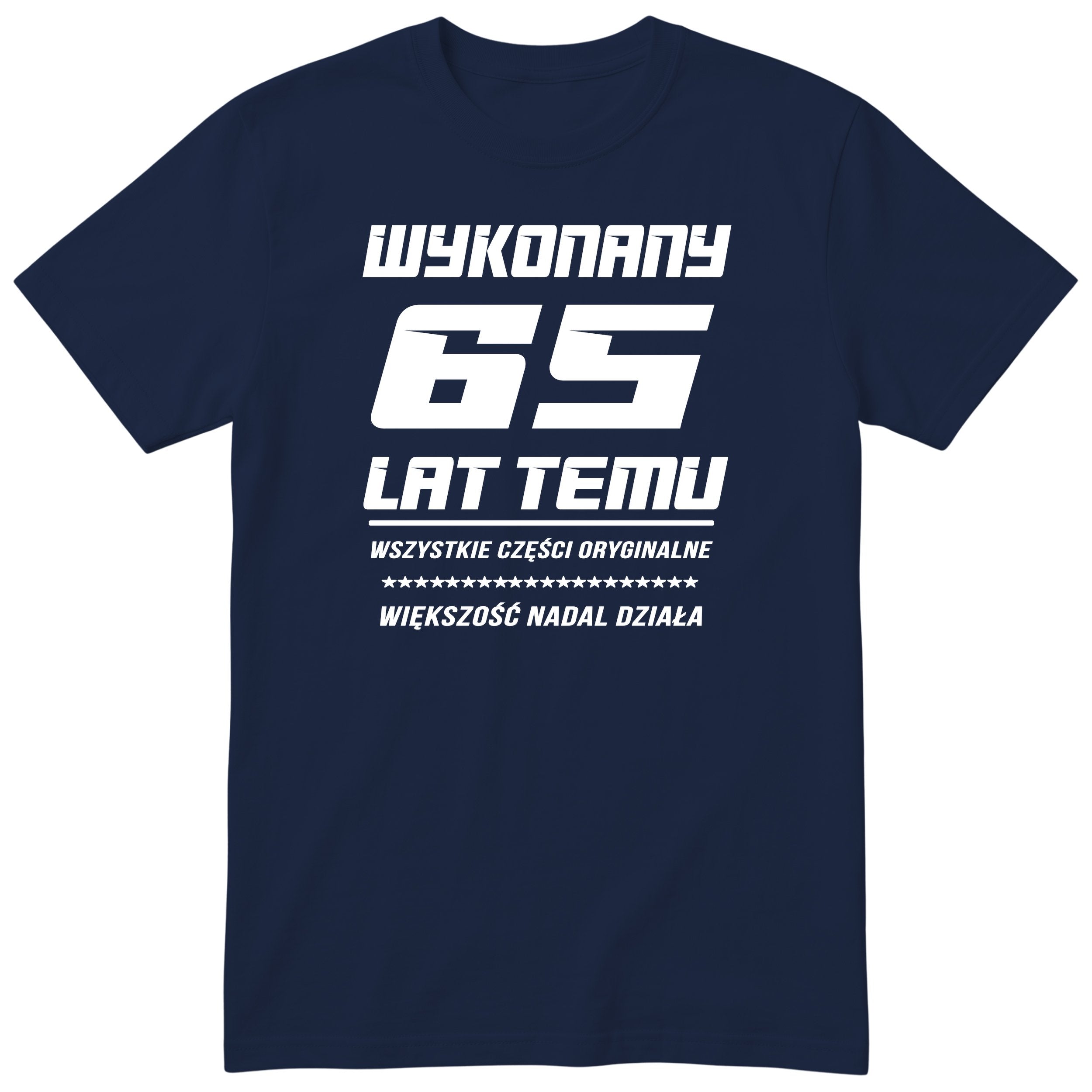 Wykonany 65 Lat Temu - granatowa