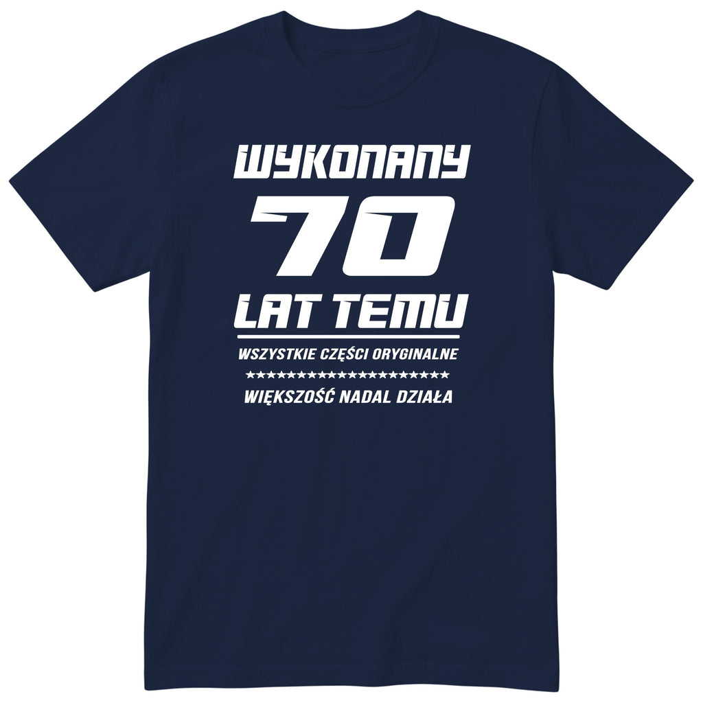 Wykonany 70 Lat Temu - granatowa