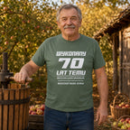 Wykonany 70 Lat Temu - Koszulka Męska na 70 Urodziny
