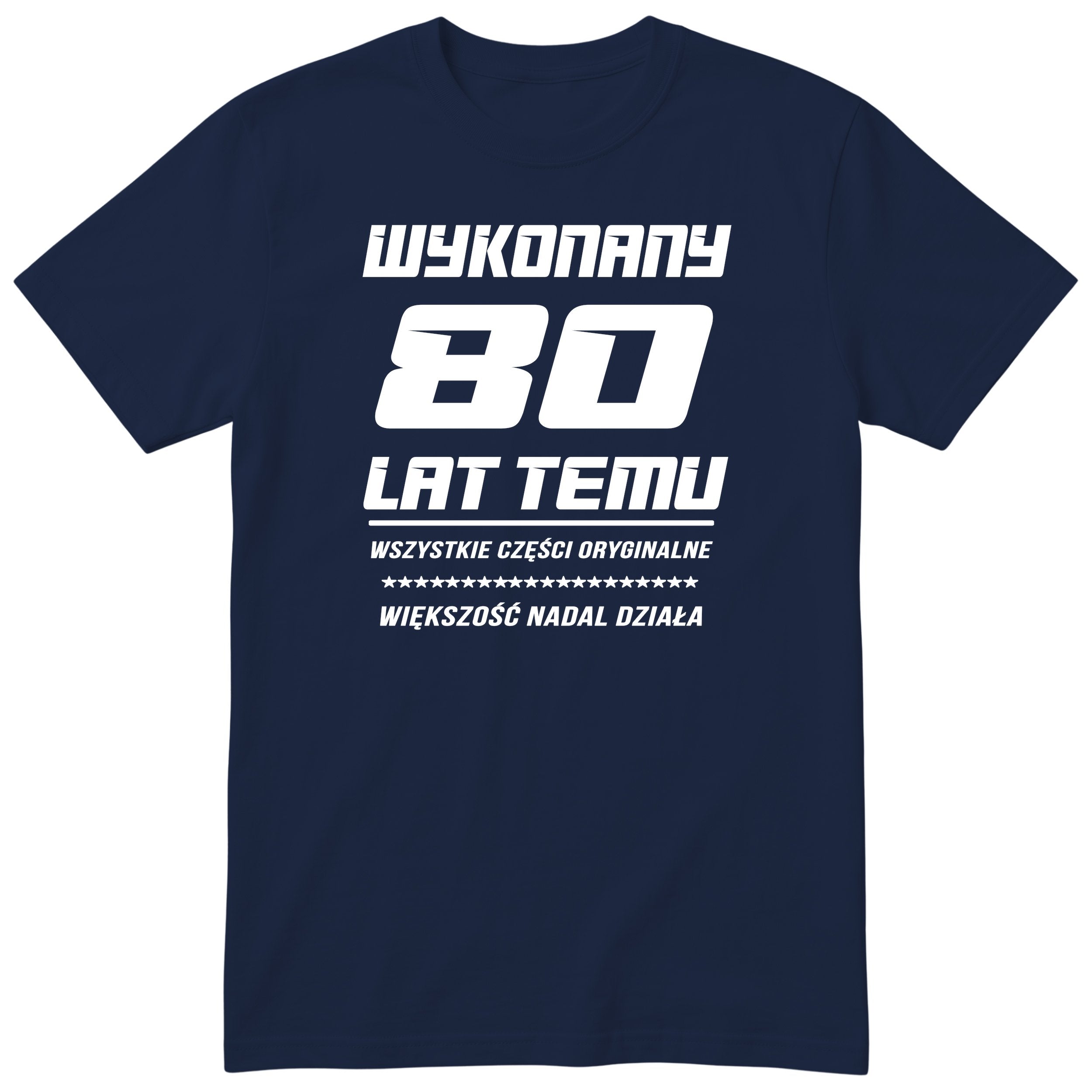 Wykonany 80 Lat Temu - granatowa