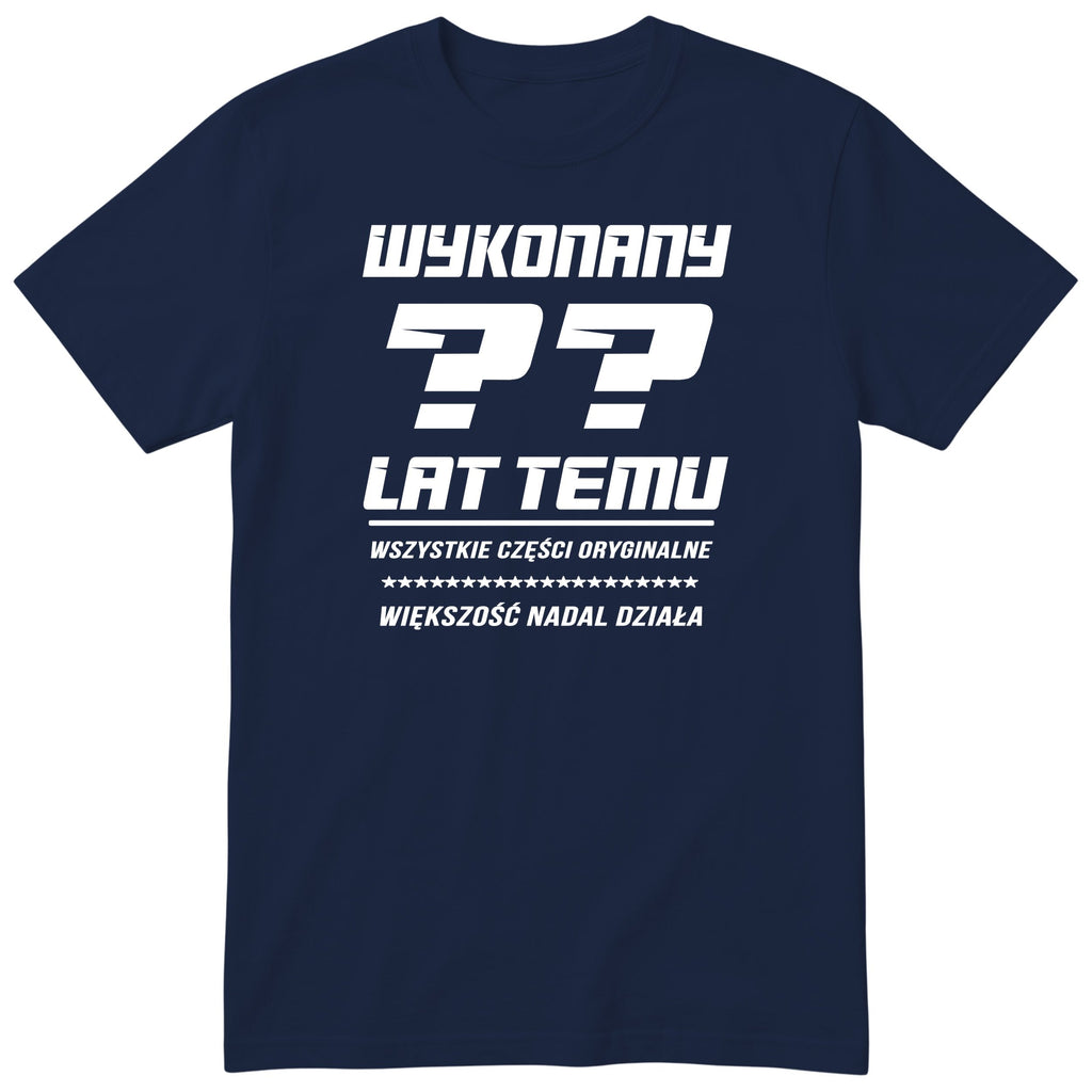 Wykonany XX Lat Temu - granatowa