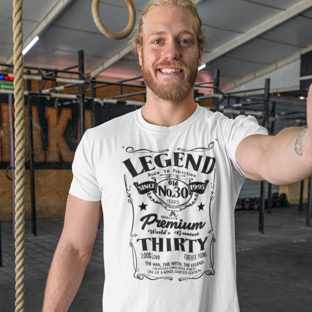 Born in 1996 Legend 30 Years - 30th Birthday Shirt for Him - lifestyle photo 4 of 4