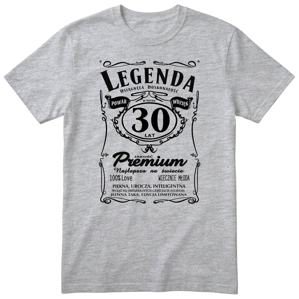 Legenda 30 Lat - Koszulka Urodzinowa Polish Birthday Gift for Her