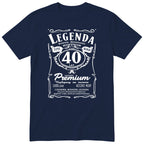 Koszulka Legenda 40 Lat - granatowa